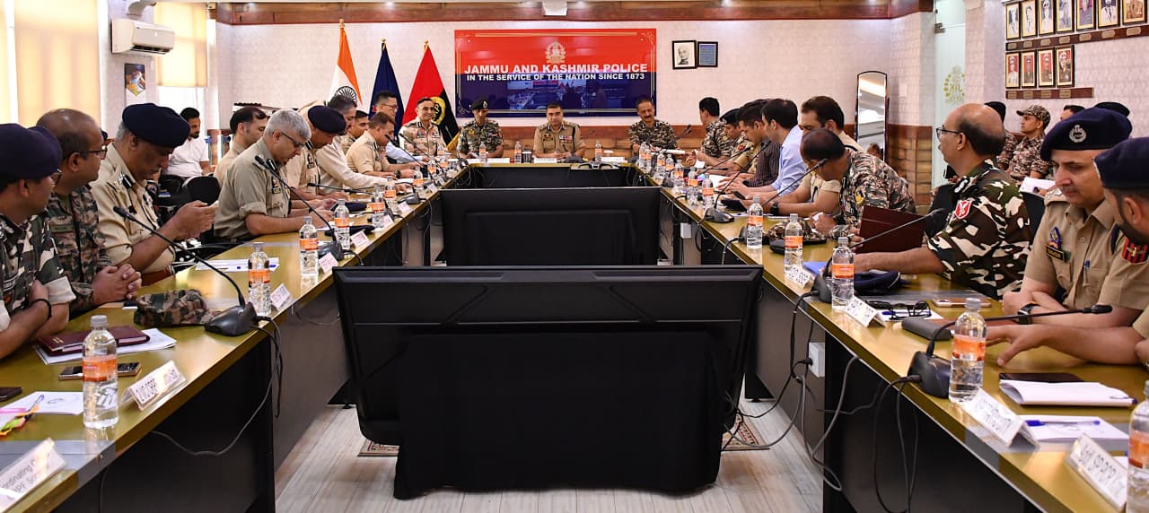 'IGP Kashmir Reviews Multi-Agency Security Preparedness for Amarnath Yatra, Muharram and Kheer Bhawani Mela'